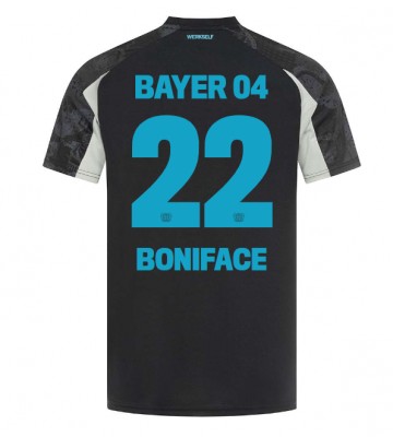 Bayer Leverkusen Victor Boniface #22 Tercera Equipación 2024-25 Manga Corta